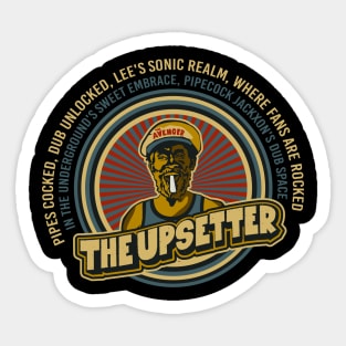 Lee Scratch Perry Tribute - Dub Music Maestro & Black Ark Studio Legacy Sticker